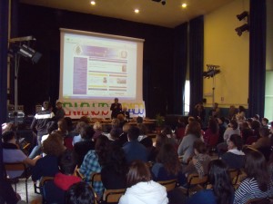 In Aula Magna con gli studenti