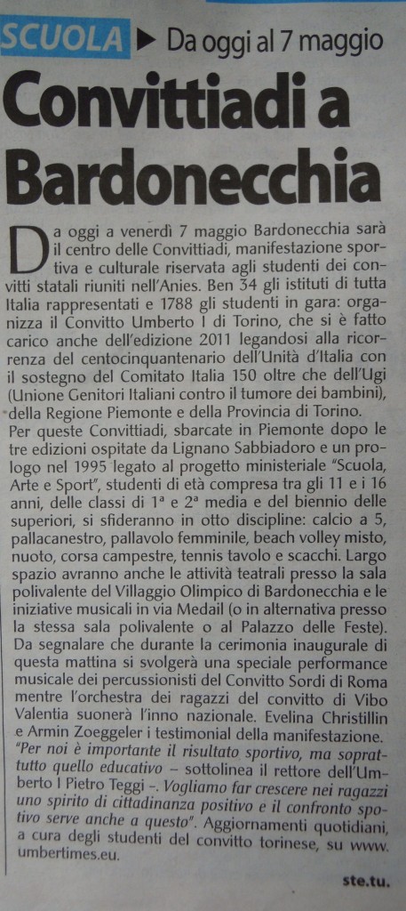 Il Corriere Sportivo - 3 maggio 2010