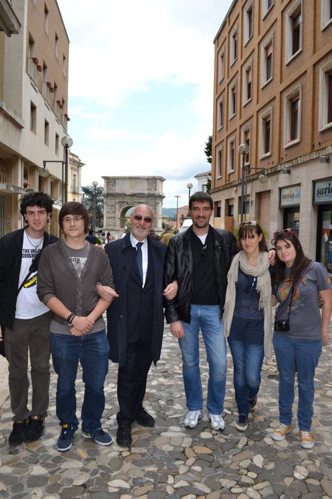 La delegazione dell'UT con Enzo Iacopino, presidente dell'ODG