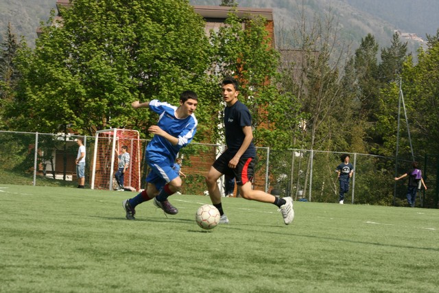 sul cmpo da calcio