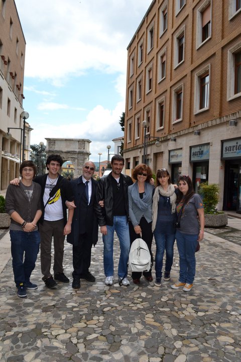 Con il presidente dell'OdG, Enzo Iacopino