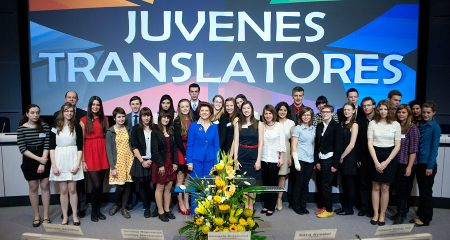 I vincitori di Juvenes Translatores 2011