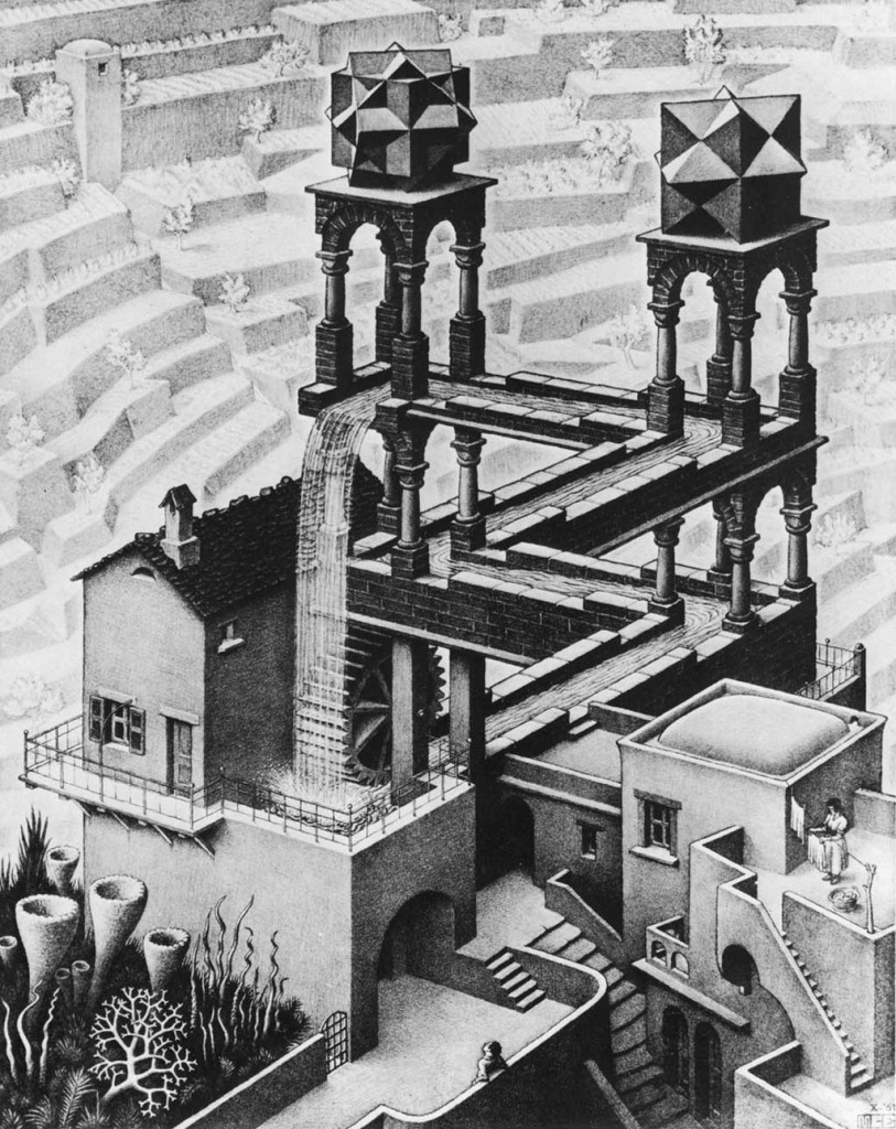 Escher "Il mulino"