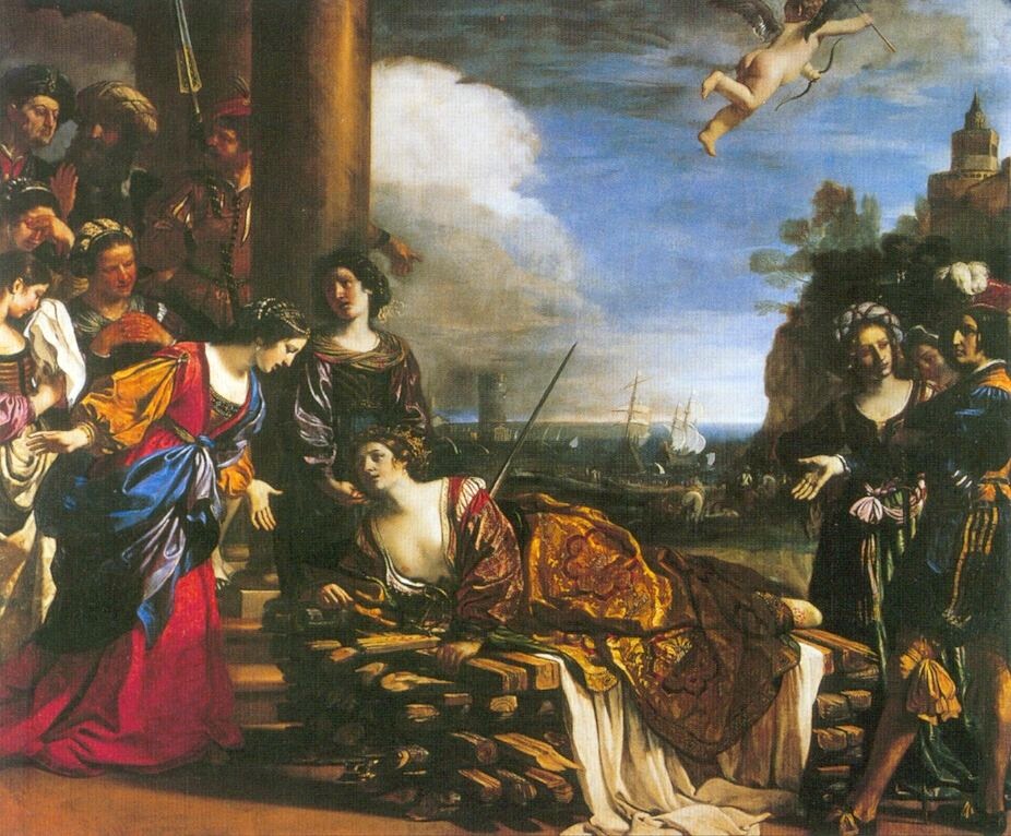 Guercino, La morte di Didone, Roma, Galleria Spada, 1631